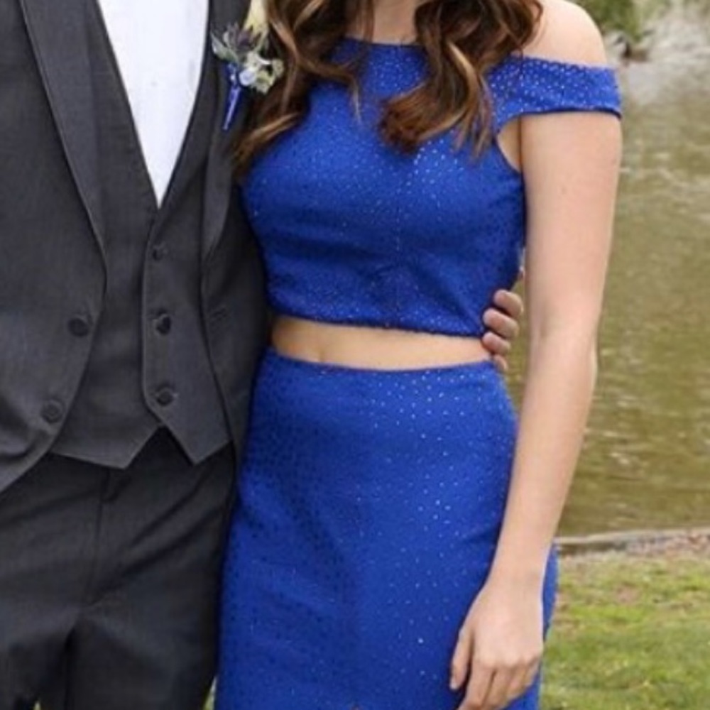 Sherri Hill size 6, two-piece prom dress